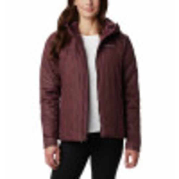 Columbia Women's Copper Crest Hooded Jacket, Malbec, 3X Plus - Picture 1 of 1